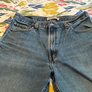 Levi’s 550 relaxed denim. 36x34